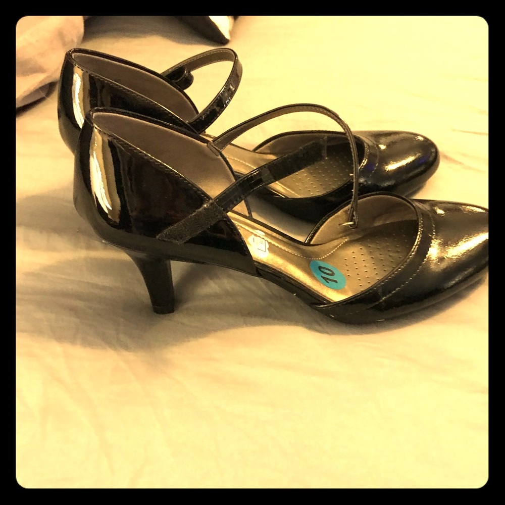 Black Life Stride Heels